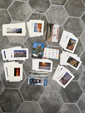 Huge Lot of 73 Vintage Assorted San Francisco Postcard and Bookmark Collection